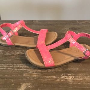 🔥3/$15 Children’s place pink glitter sandal